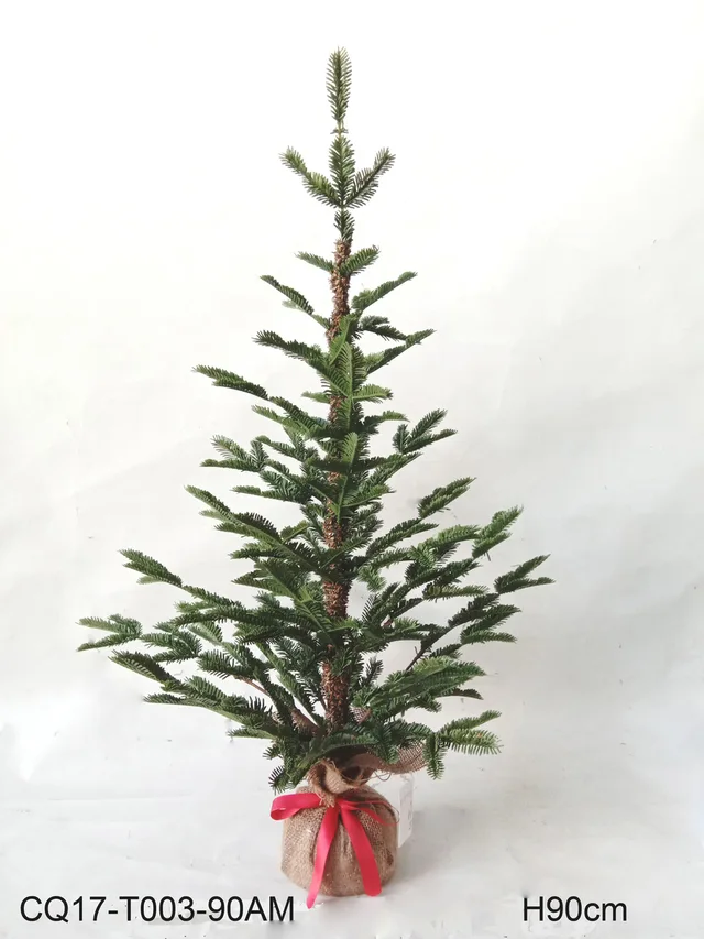 Christmas decoration supplier Factory cheap artificial H90cm Christmas tree