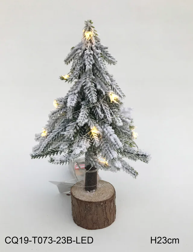 Wholesale PE Pre Lit Flocked The Big Snow White XMAS Manufacturer for Artificial Christmas Tree