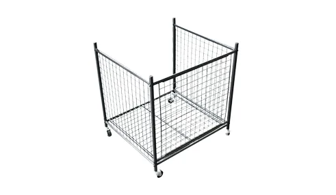 Basketball storage cage