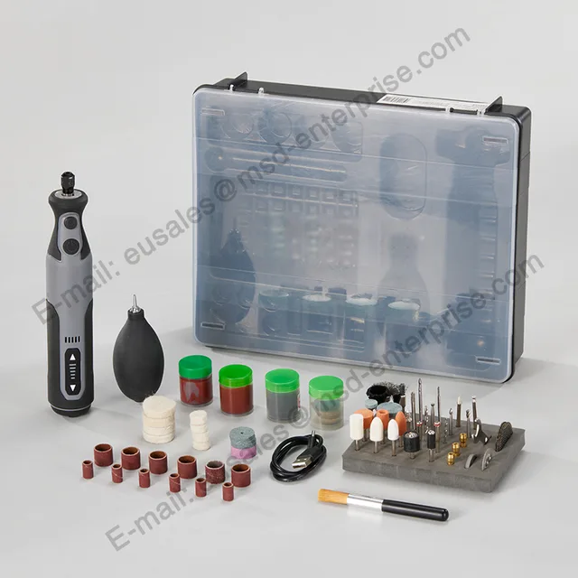 Cordless Rotary Tool Kit, Powerful Rechargeable Rotary Tool 5-Speeds 28000RPM with 20pcs Accessories