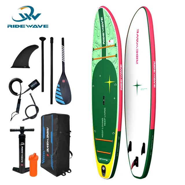 Inflatable paddle board