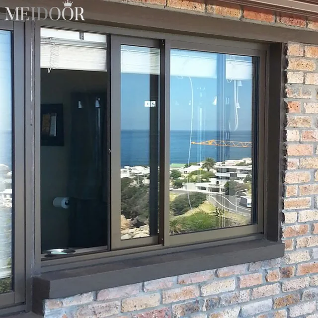 House small color blue glass french slide up aluminium latest sliding window design sliding windows
