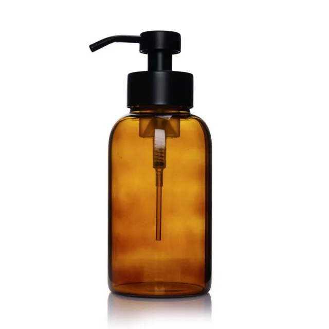Manufacturers supply 500mL clear glass spray bottle hand sanitizer bottle large mouth bottle