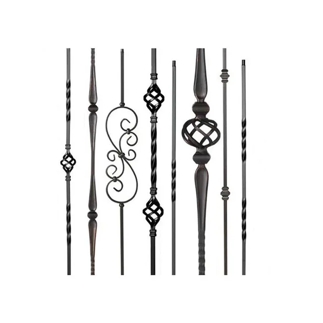 Black Iron Balusters