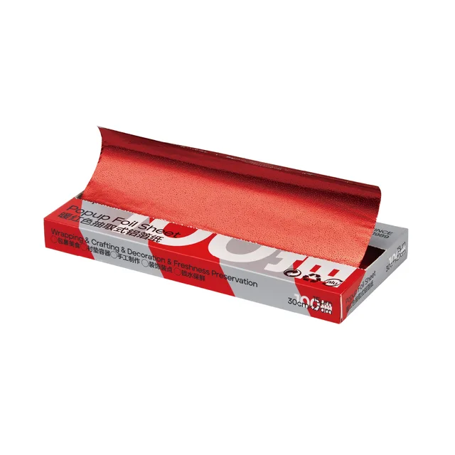 Color Printed Pop Up interfolded Aluminum Foil Sheets