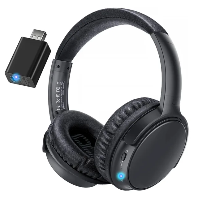 Skyaudio T711 Wireless TV Headphones Noise Reduction Headset