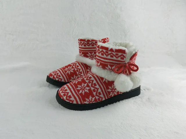 Women warm indoor boots
