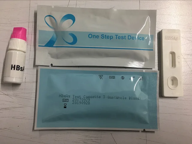Hepatitis B HBsAg Rapid Cassette Test