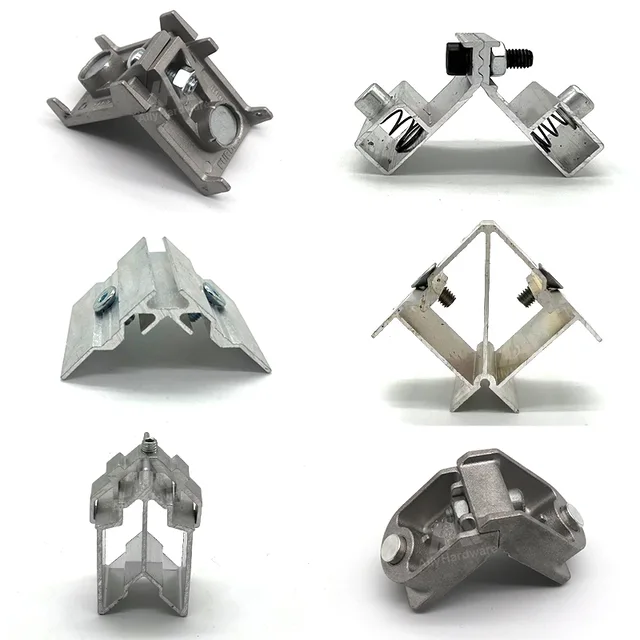 Aluminium alloy window accessories connector corne