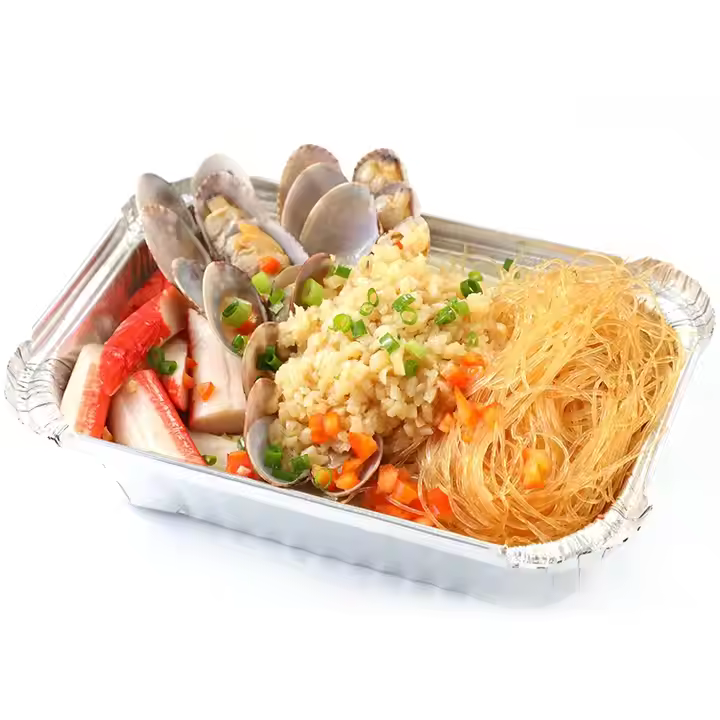 EU Packaging Oblong Foil Container Storage Box