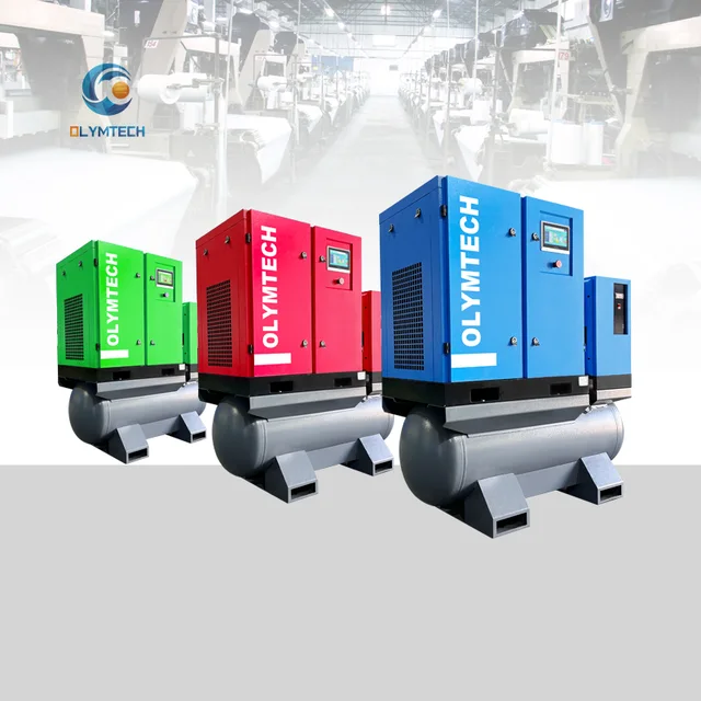 40% energy-saving screw air compressor, suitable for laser cutting