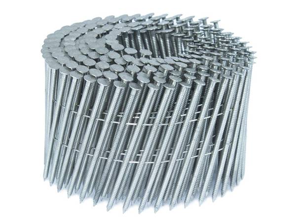 Stainless steel coil nails