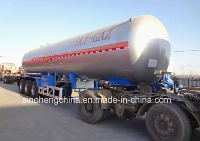 Liquid Nitrogen Tanker Semi Trailer