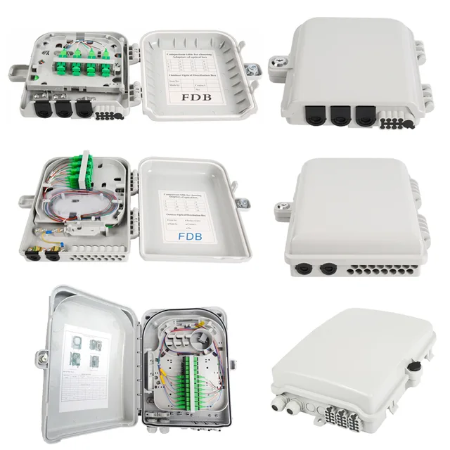 Pole mounted FIBRA OPTICA TERMINAL BOX CAJA NAP FIBER DISTRIBUTION BOX FIBRE JUNCTION BOX FDB FTB