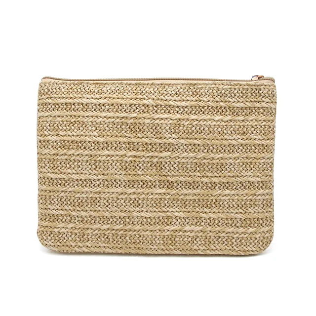 PP grass cosmetic bag