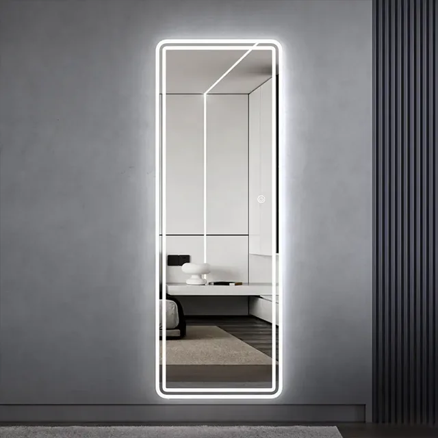 Sandblasted Mirror Glass for LED Mirror