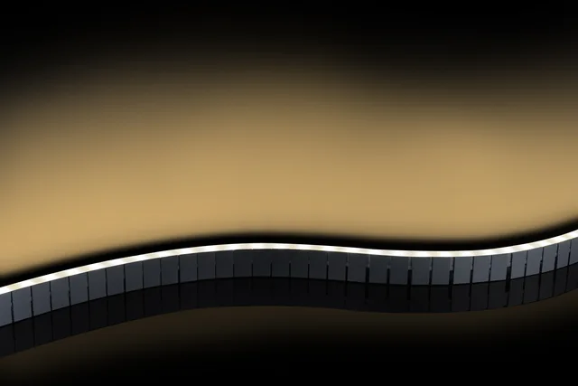 Lens strip light