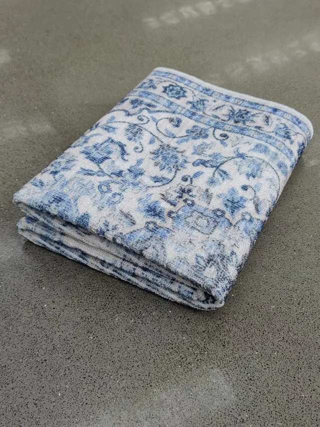 Shengrun, Belgian velvet washed bottom, Prited rug