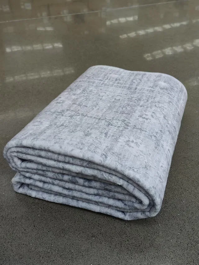 Shengrun，Pearl velvet washed bottom，Prited rug
