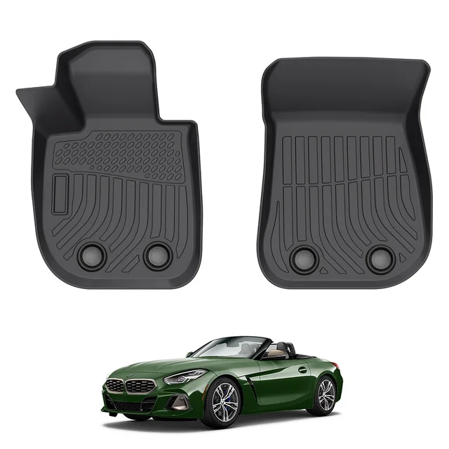 All Weather Tpe Front Anti-Spill Custom Car Floor Mats for BMW Z4 G29 2019-2025 Car Carpet Original