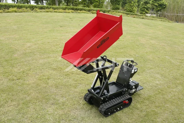 ANT 800kg loading capacity piston pump power barrow gasoline enginemini dumper Lift type