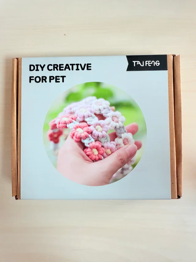 DIY creative string for pet collar , DIY pet collar