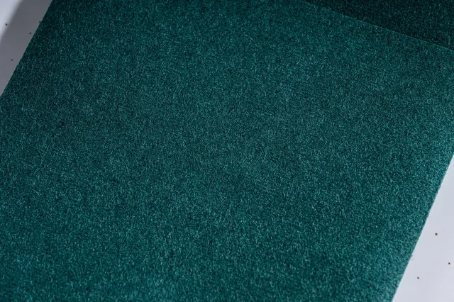 Green procket airlaid napkin