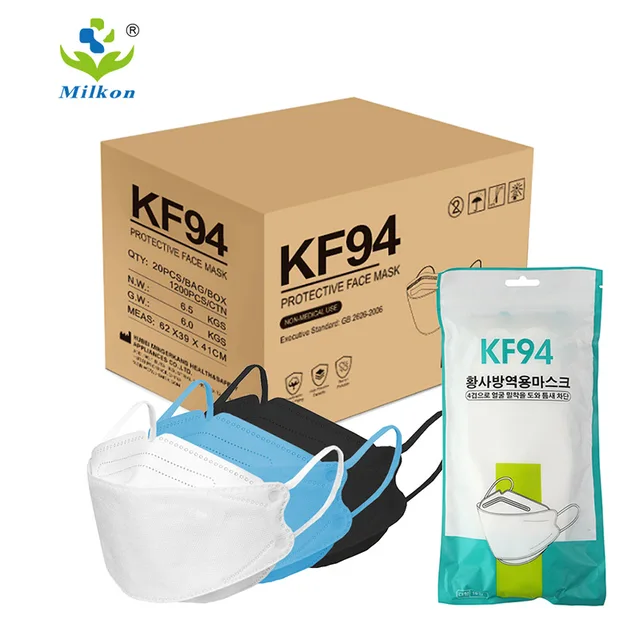 MILKON Non woven 4ply disposable KN94 mask