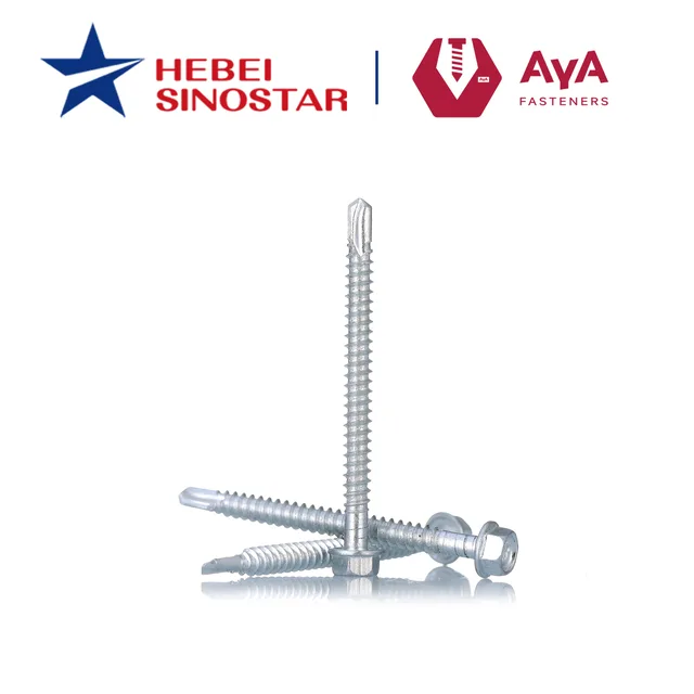Self drilling screws for steel