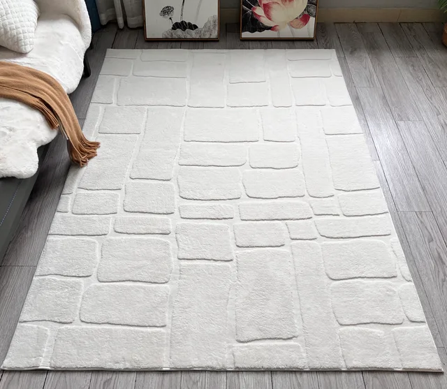 Microfiber Jacquard Rug