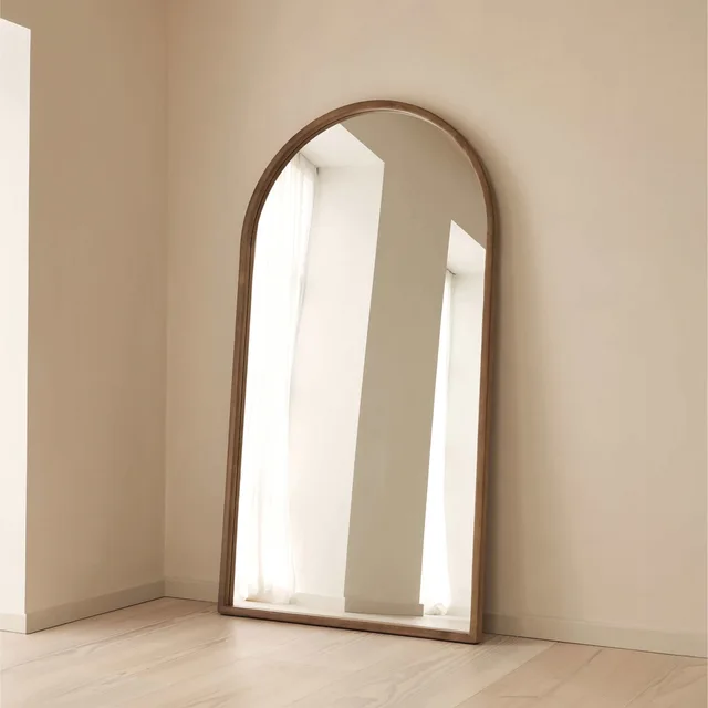 Wooden framed mirror
