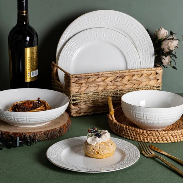 New Bone China Tableware Set for Casual and Formal Dining