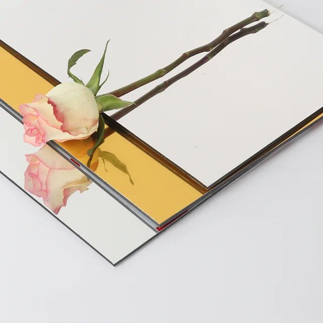 Construction materials boards pvdf aluminum composite panel