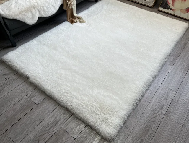 Faux Fur Rug, artificial fur rug