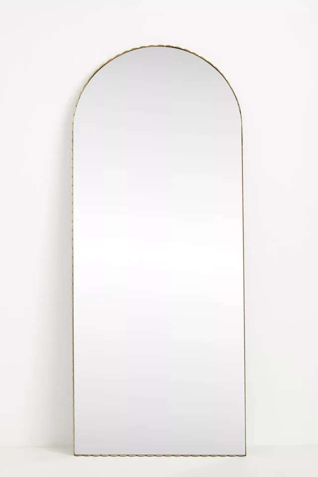 Metal framed mirror