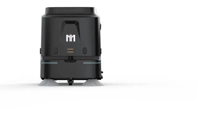 Intelligent commercial cleaning robot