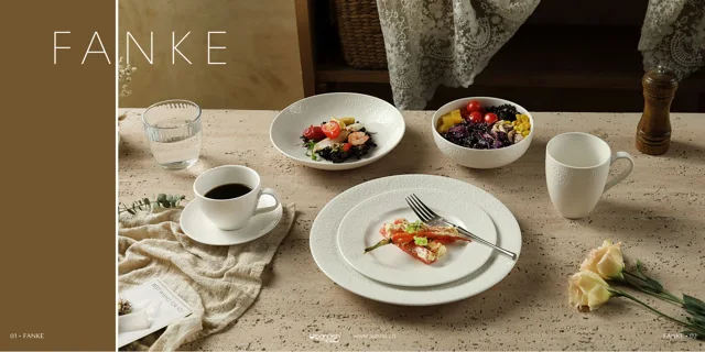Fanke- Hotel Porcelain Tableware sets