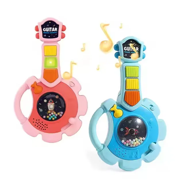 Mini Guitar Toy Multifunctional Instrument Toy Kids Musical Toy Electronic Organ Toy Educational Toy