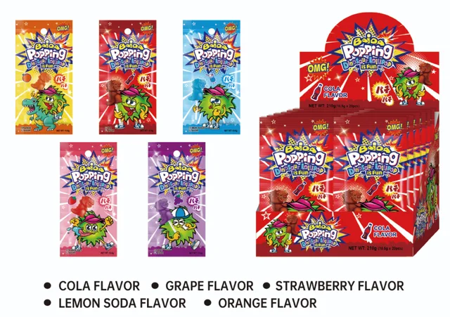 10.5g BAIDA POPPING DINOSAUR LOLLIPOP