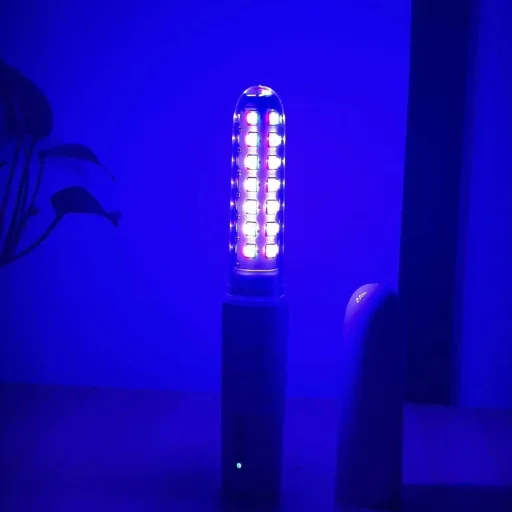 W05Vaginal Cleansing Device: Blue Light Antibacterial, Maintain pH Balance, Reduce Odor & Discharge.