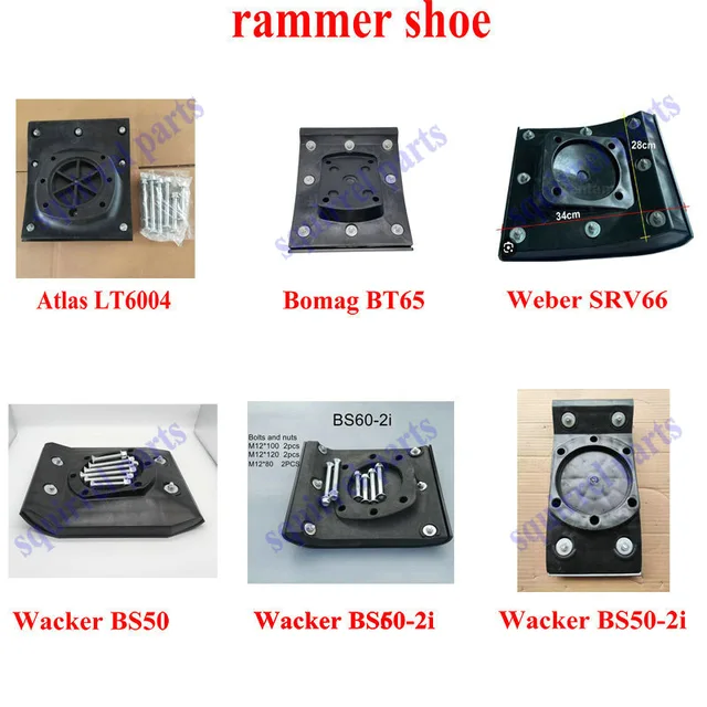 Wacker mikasa rammer shoe