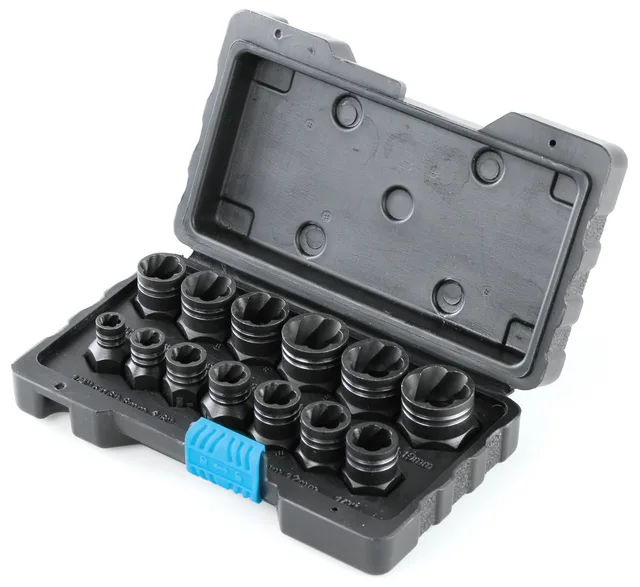 SURETORQ 13PCS Impact Damaged Nut & Bolt Extractor Set