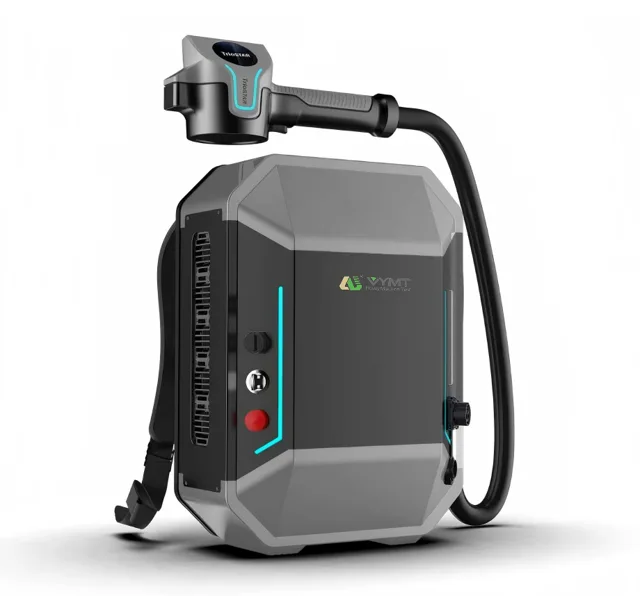 Portable backpack laser marking and cleaning machine