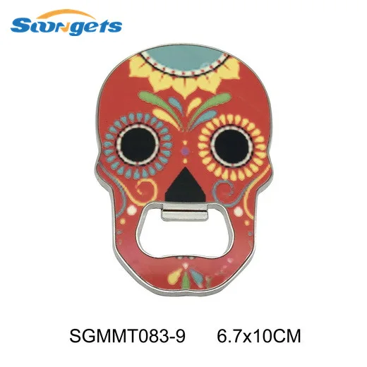 Skull Shape Opener with Magnet