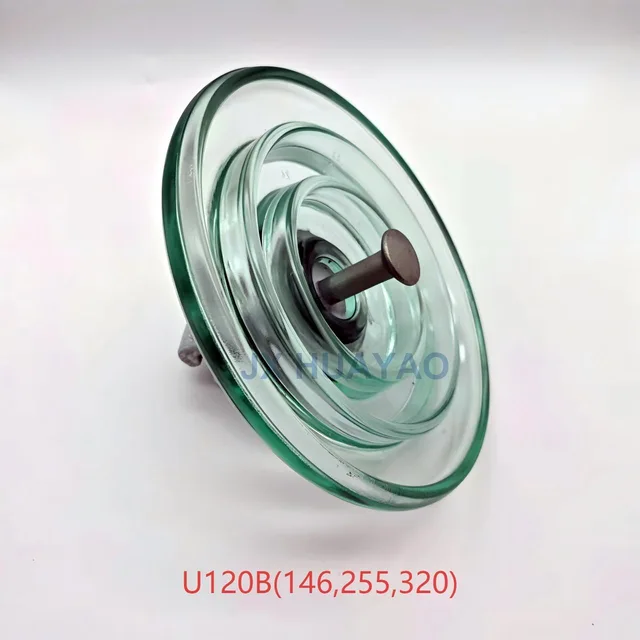 Ac disc type hanging glass insulator U120B