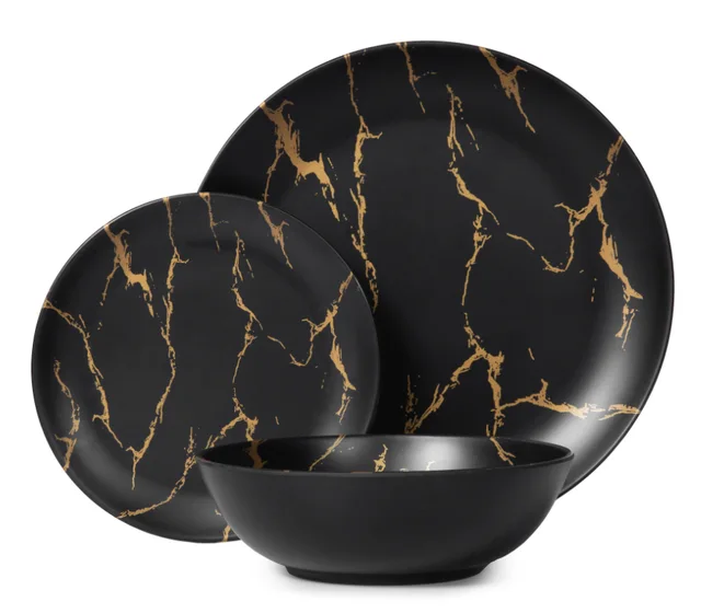 Melamine dinnerware set