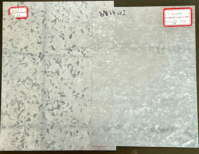 Galvanized steel sheet