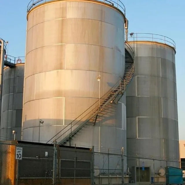 LNG Cryogenic Tank Vertical Carbon Steel Fuel Tanks for Oil Gas Industry