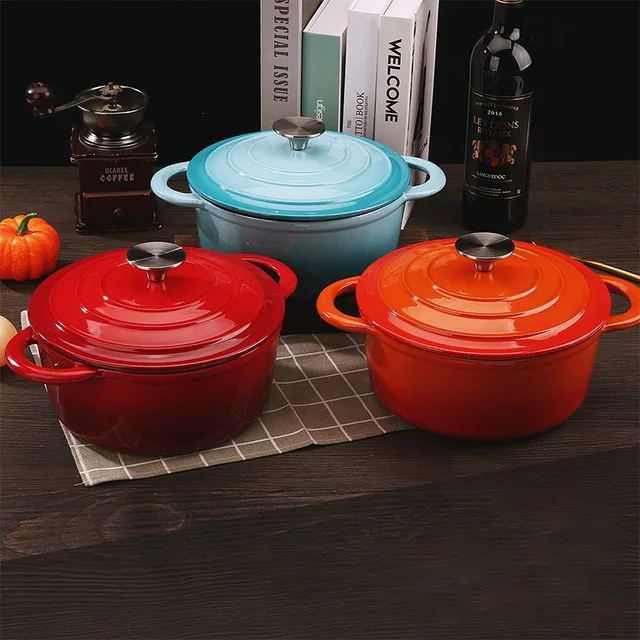 Cast iron Dutch oven