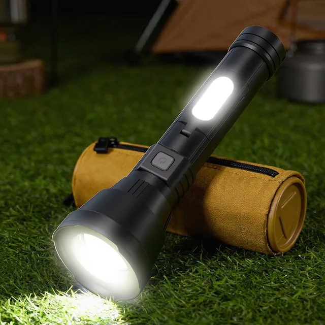 Uper Bright Torch Light Led Flashlight Long Range Powerful Waterproof Rechargeable LED Flashlight